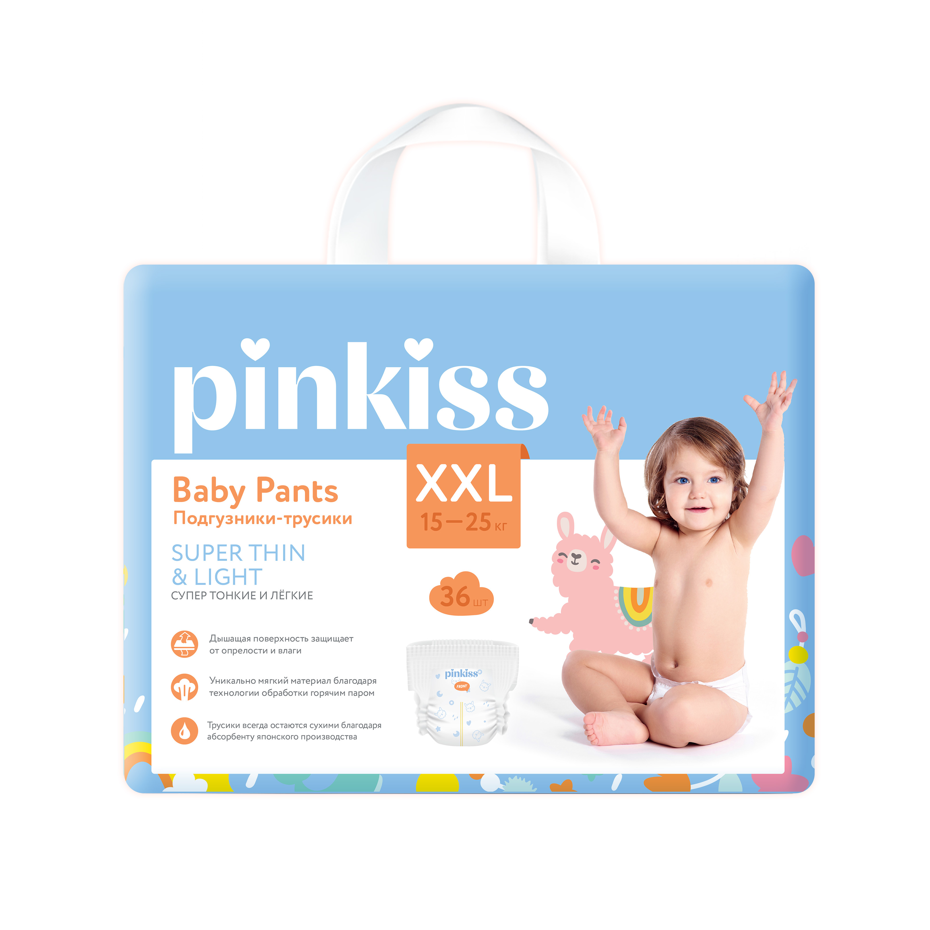 Трусики Pinkiss XXL (12-25 кг) 36 шт. - фото 1