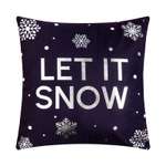 Чехол на подушку Этель Let it snow 40 x 40 см
