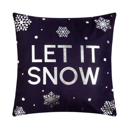 Чехол на подушку Этель Let it snow 40х40 см