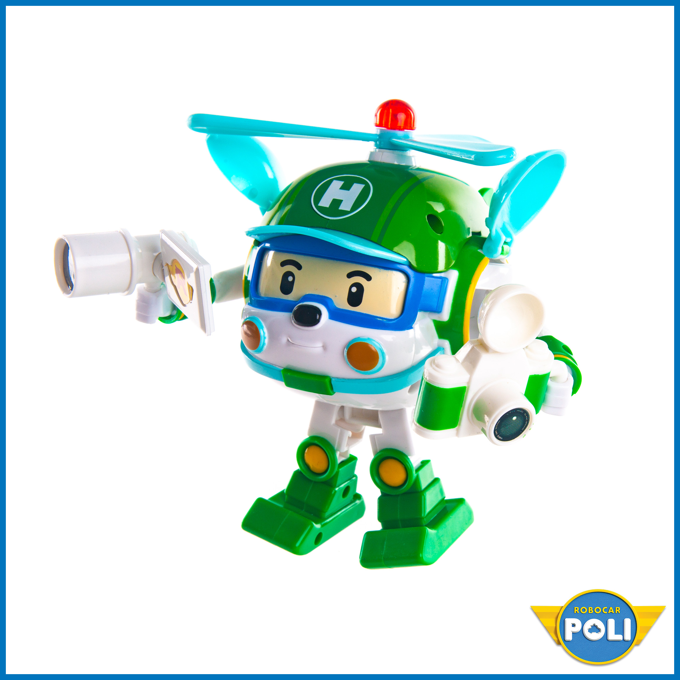 Фигурка РОБОКАР ПОЛИ Робот трансформер Хэли 12 см - фото 6