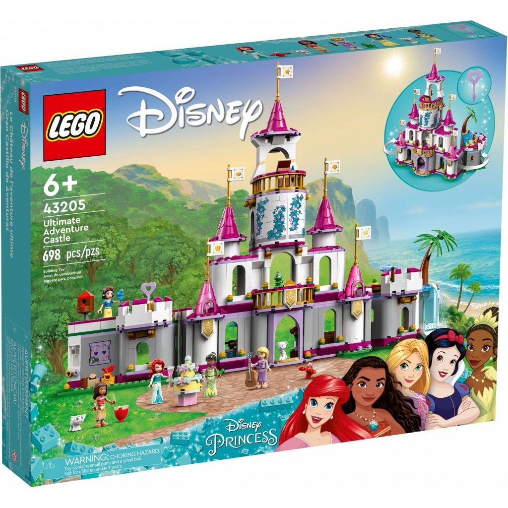 Конструктор LEGO Disney Princess Ultimate Adventure Castle 698 дет. - фото 1