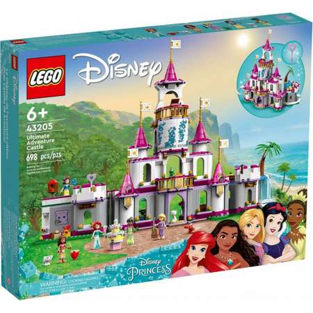 Конструктор LEGO Disney Princess Ultimate Adventure Castle блочный