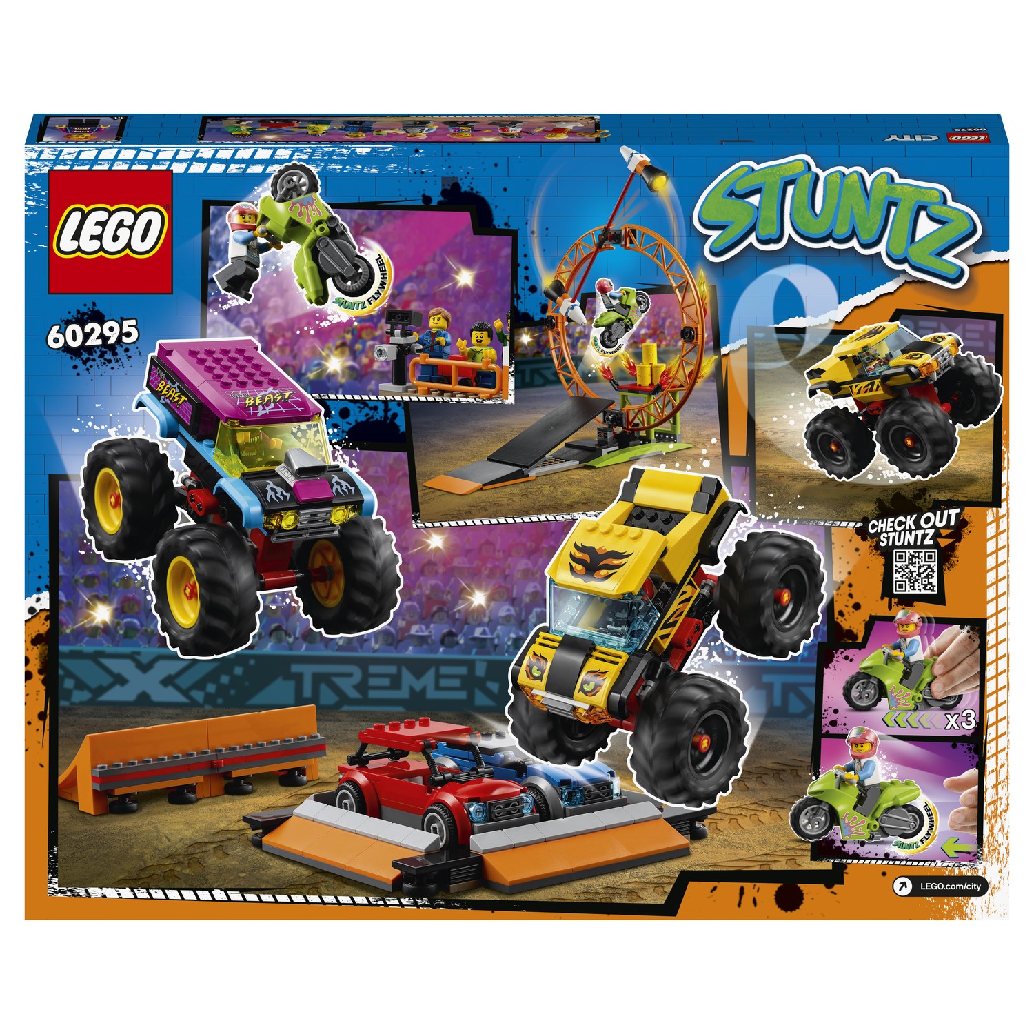 Конструктор LEGO City Stunt Show Arena 668 дет. - фото 3