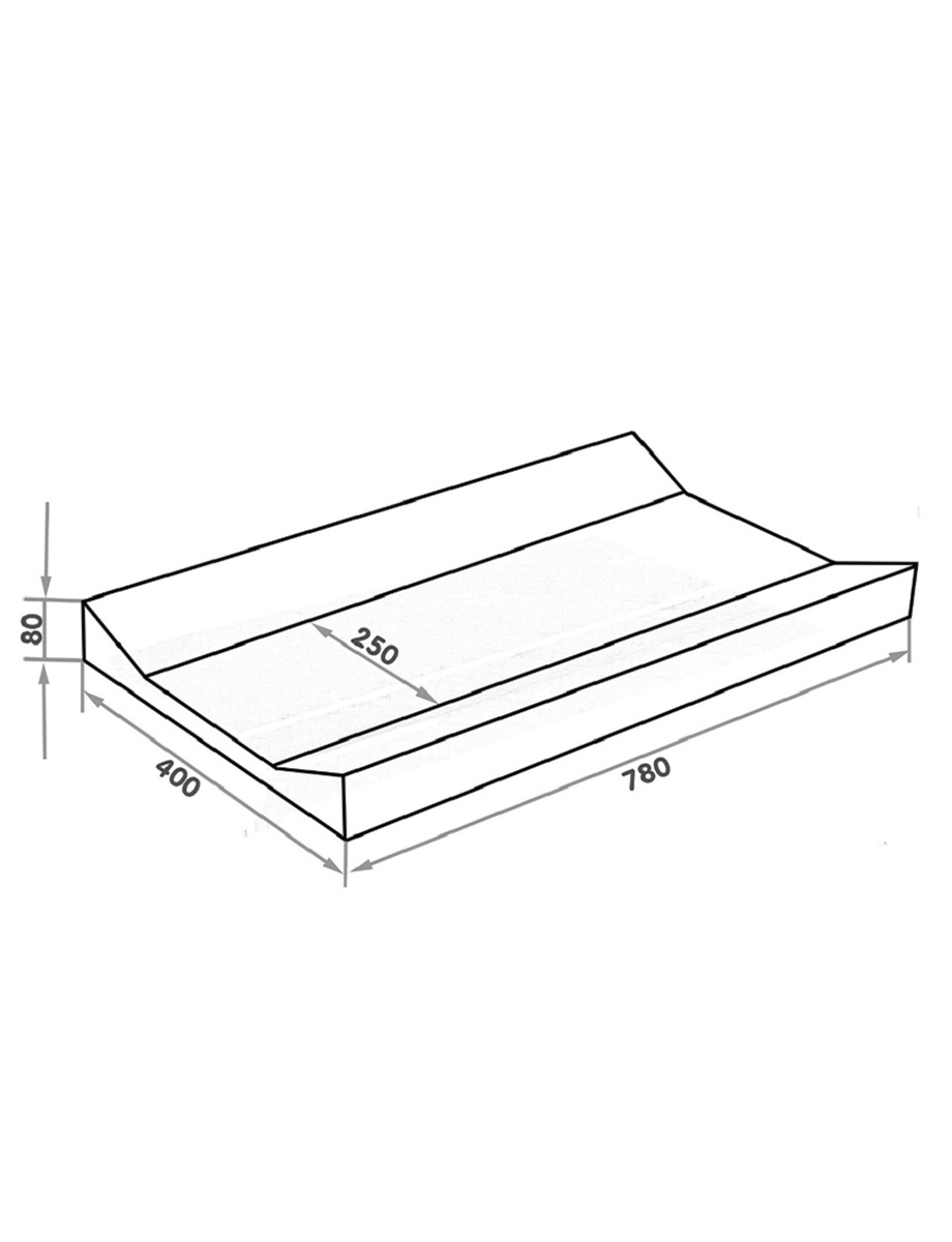 Пеленальная доска БОНЯМ белый - фото 3
