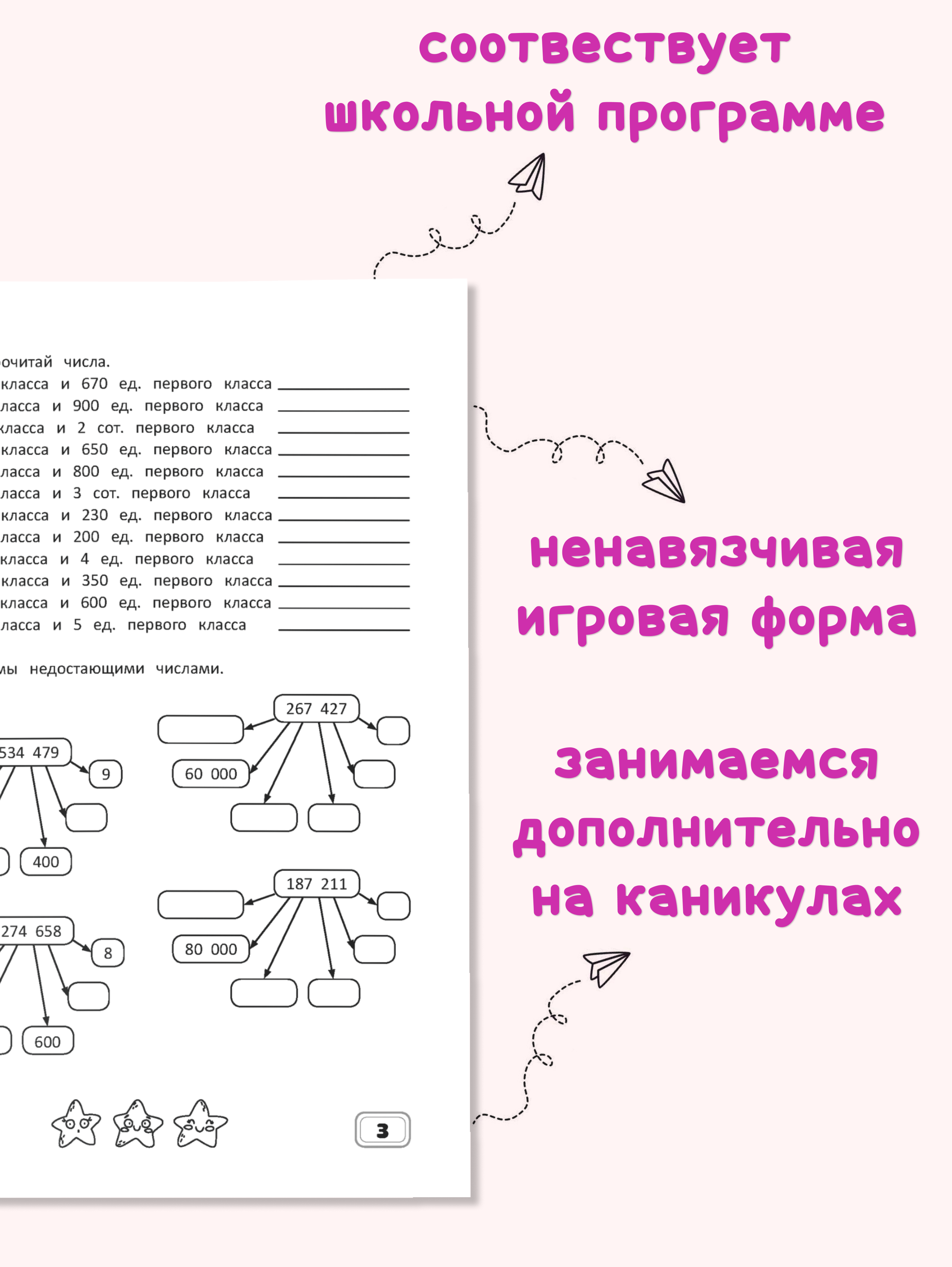 Тетрадь с заданиями Харвест Рабочая тетрадь Тренажер по математике 4 класс. Обучение счету - фото 3