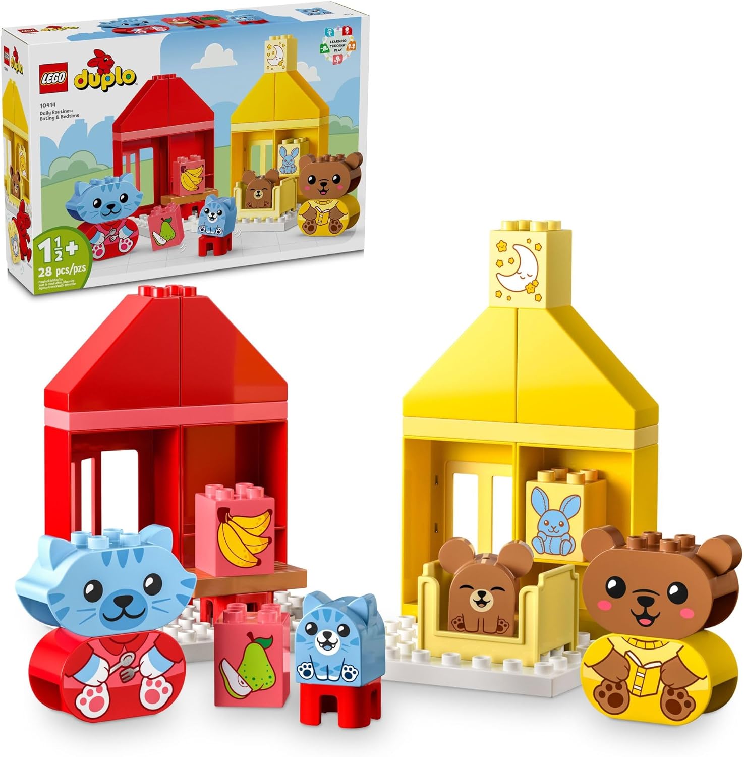 Конструктор LEGO DUPLO Ежедневные занятия Еда и сон - фото 1