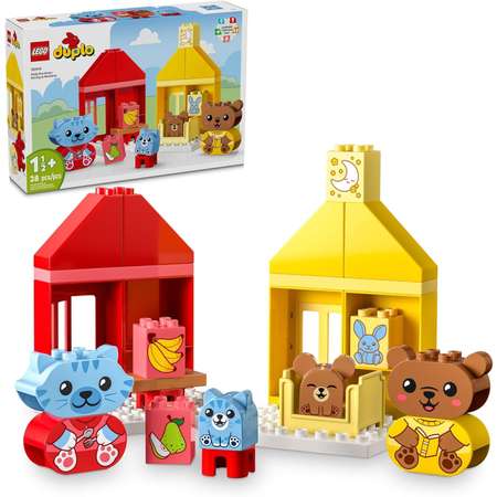 Конструктор LEGO DUPLO Ежедневные занятия Еда и сон блочный