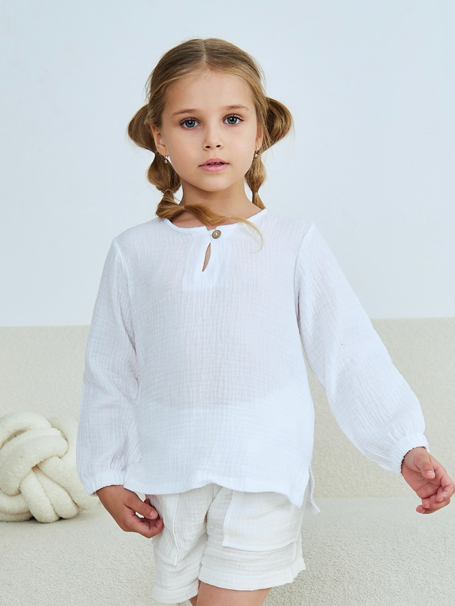 Сорочка MOUN сорочка_муслин_белая - фото 12