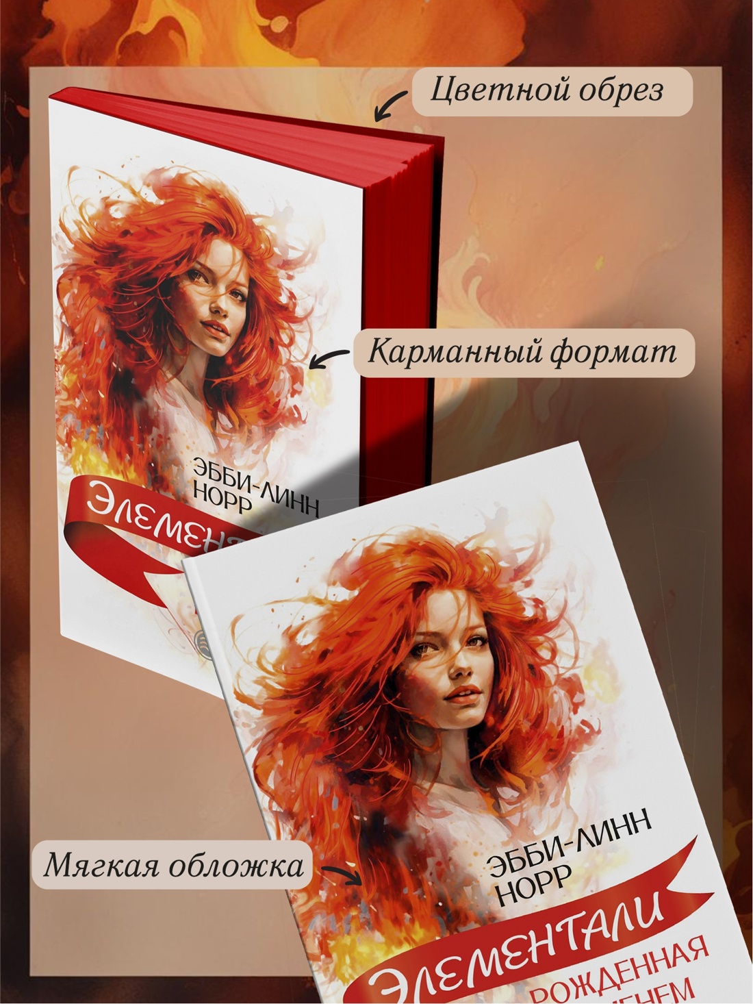 Книга Иностранка Элементали. Норр. Комплект из 4-х книг. - фото 6