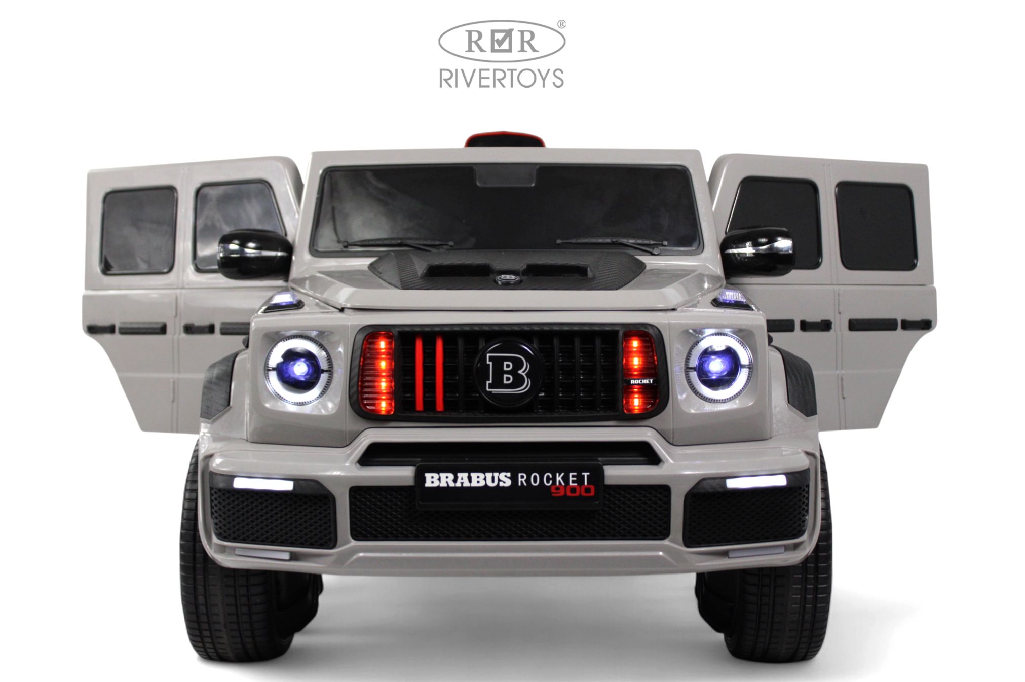 Электромобиль RIVERTOYS Mercedes Z999ZZ-GREY С пультом ДУ - фото 7