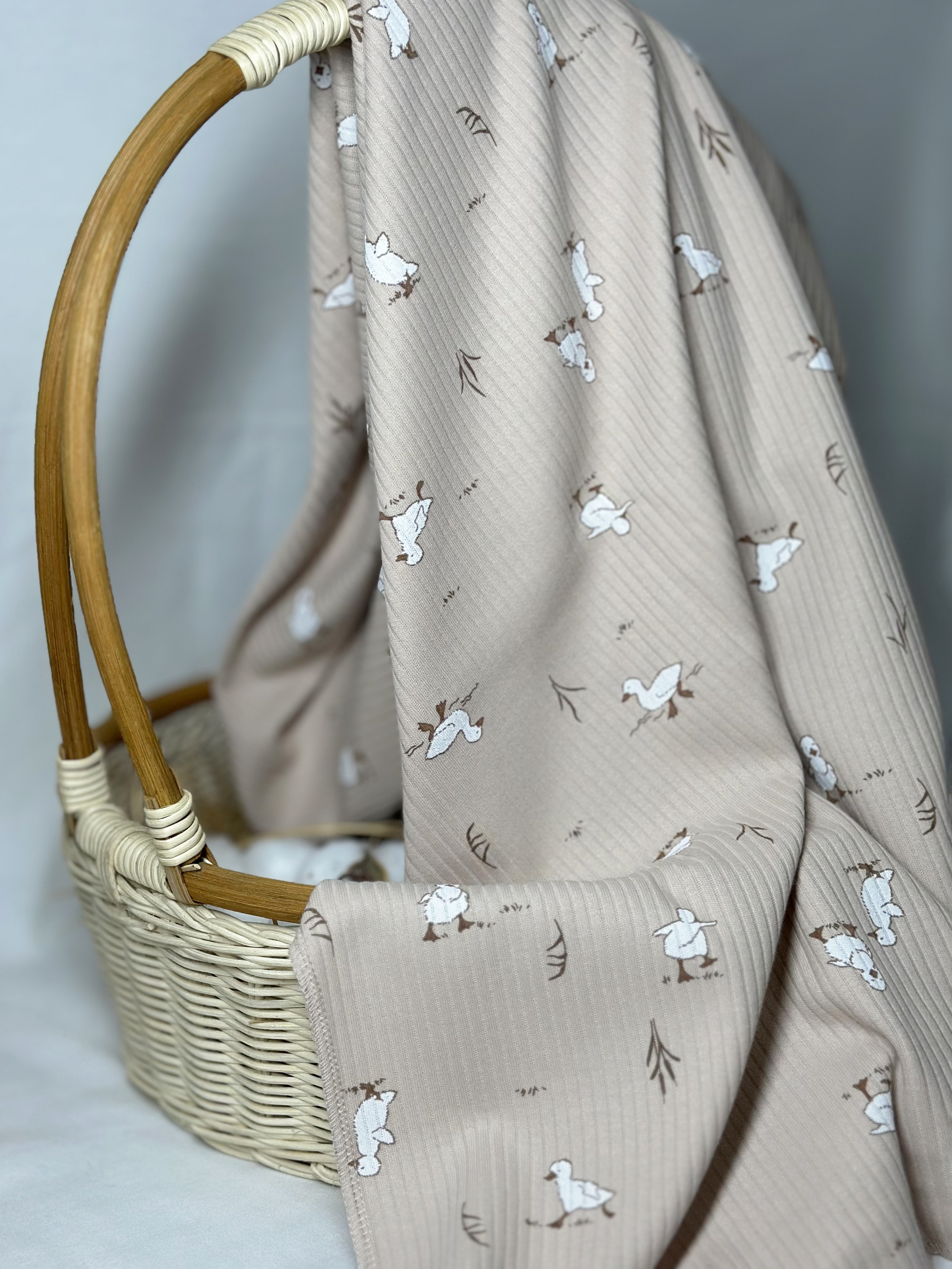 Пелёнка RinaAmari в рубчик 85х130 см - фото 3