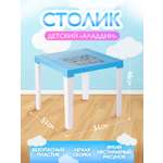 Стол elfplast Аладдин детский голубой/белый