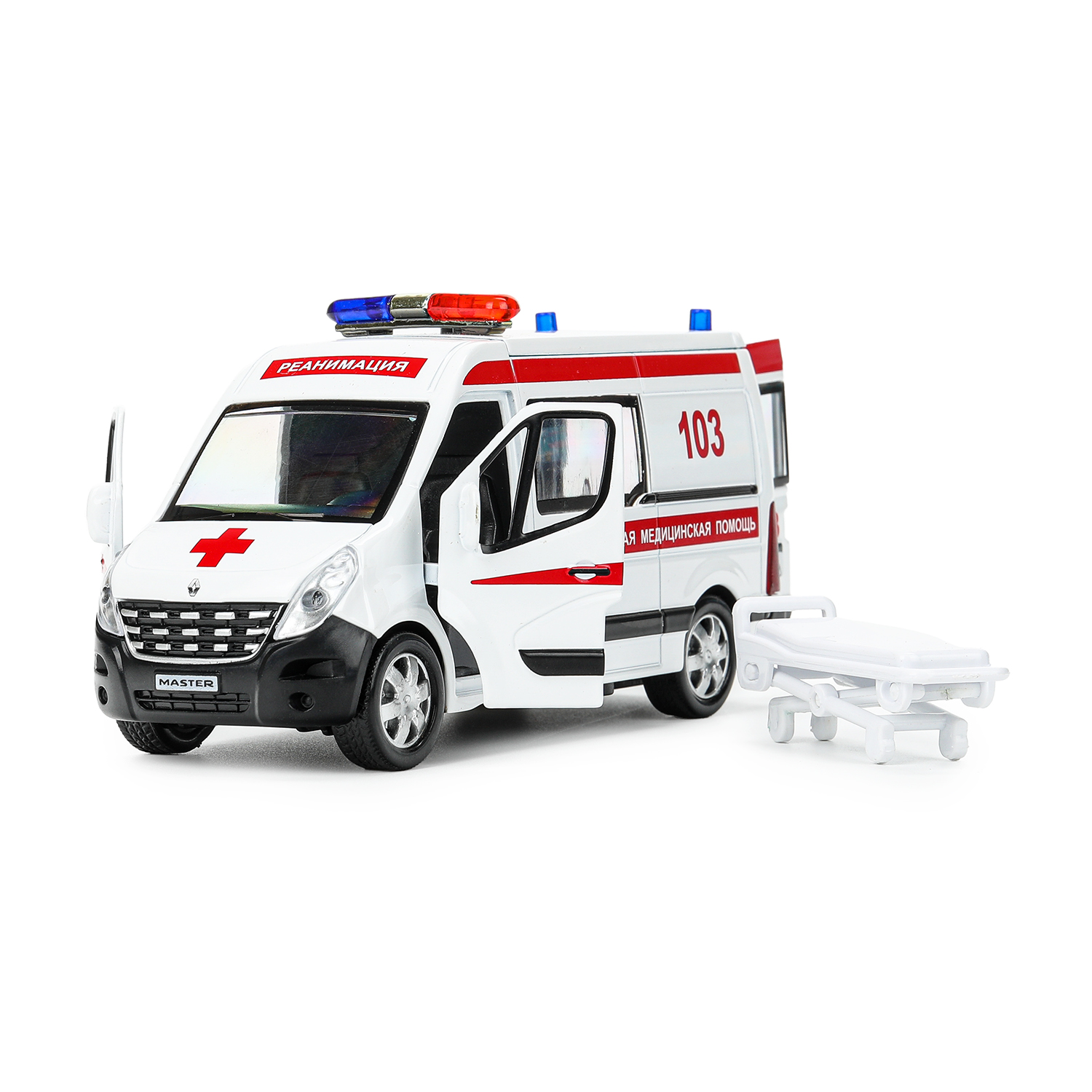 Автомобиль Технопарк Renault Master Скорая 394402 - фото 4