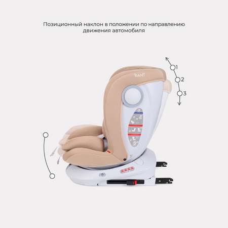 Автокресло Rant Drive Active Line Beige Isofix 0+/1/2/3 (0-36 кг)