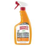 Уничтожитель пятен и запахов для собак Natures Miracle Oxy формула с активным кислородом 709мл