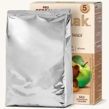Каша молочная Nutrilak Premium Procereals пшеничная яблоко 200г с 5месяцев