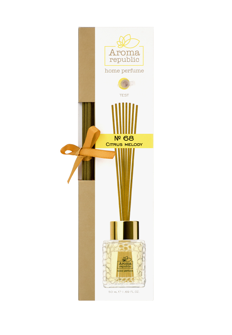 Ароматический диффузор Aroma Republic в стеклянном флаконе 50 мл №68 Citrus melody - фото 3