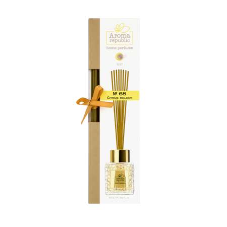 Ароматический диффузор Aroma Republic в стеклянном флаконе 50 мл №68 Citrus melody