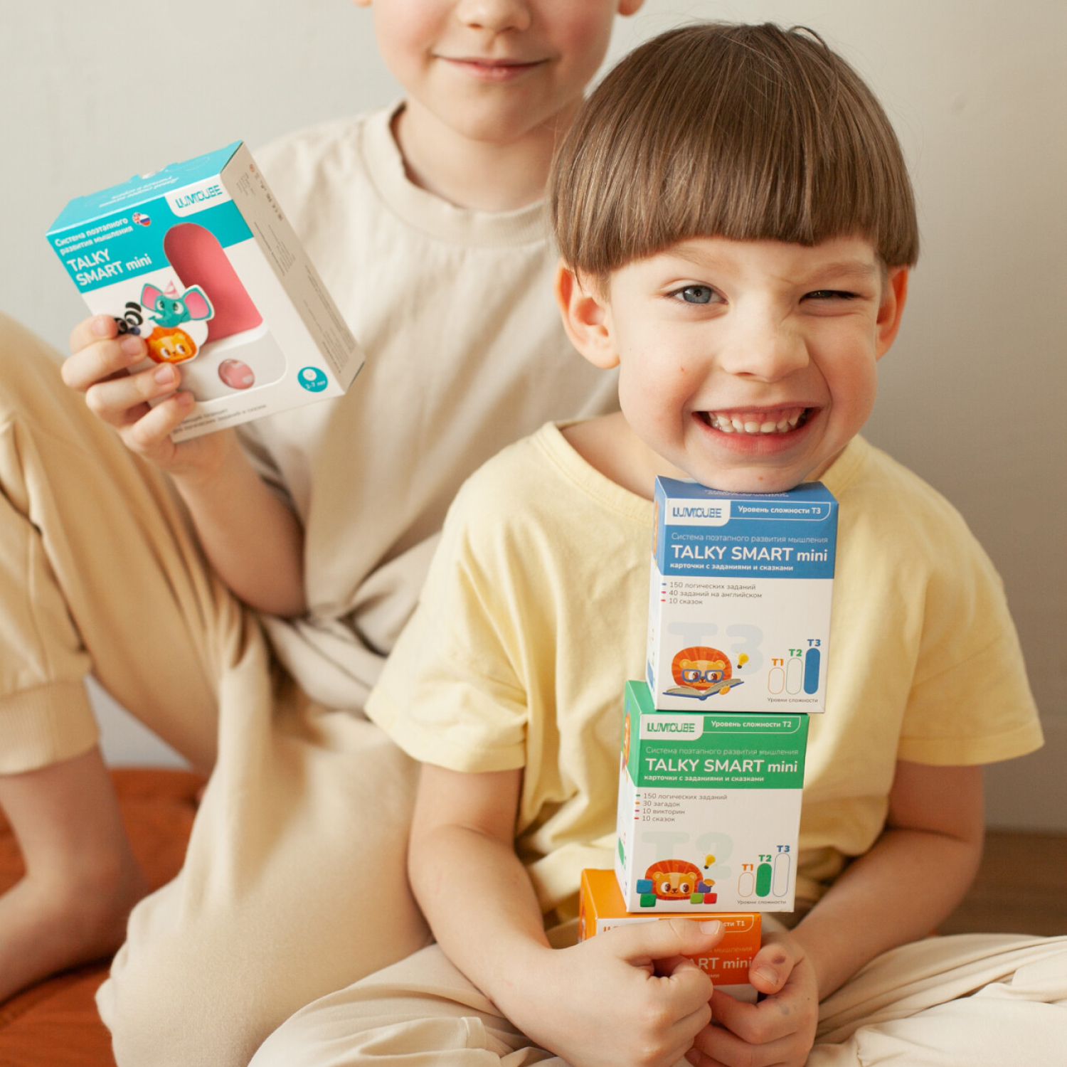 Карточки LUMICUBE Talky Smart mini уровень Т1 - фото 4