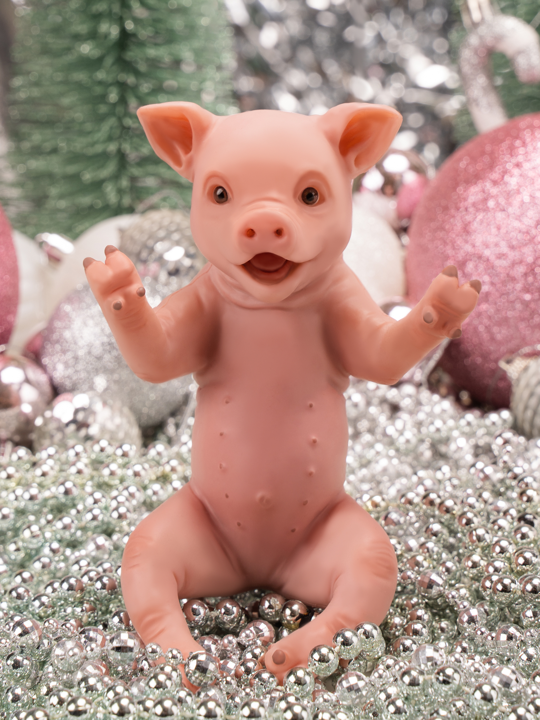 Кукла мини Magic Manufactory Magic Pets Свинка высота 16 см 4631171558326 - фото 15