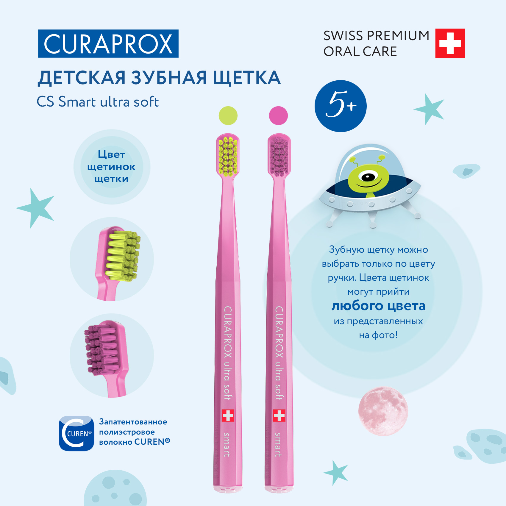 Зубная щетка классическая Curaprox - фото 2
