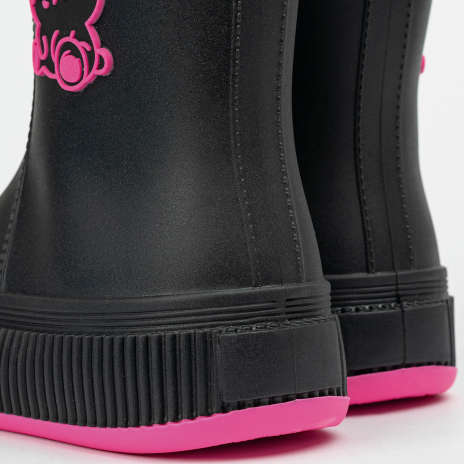 Резиновые сапоги TikkaGo 7B01_2025-01_black-fuxia - фото 3