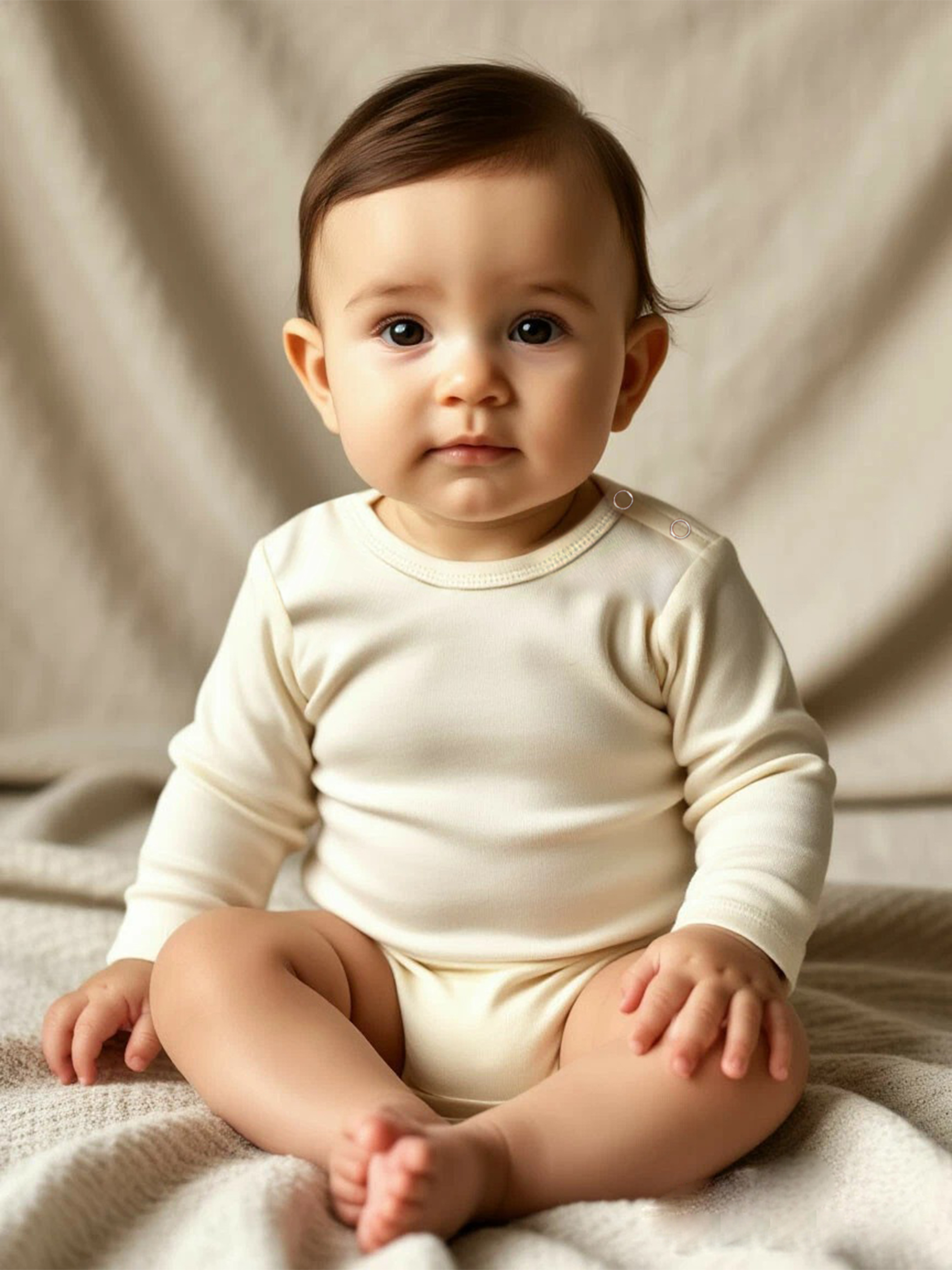 Боди 3 шт Югтекстильторг 204-517/Кофейный,молочный - фото 3