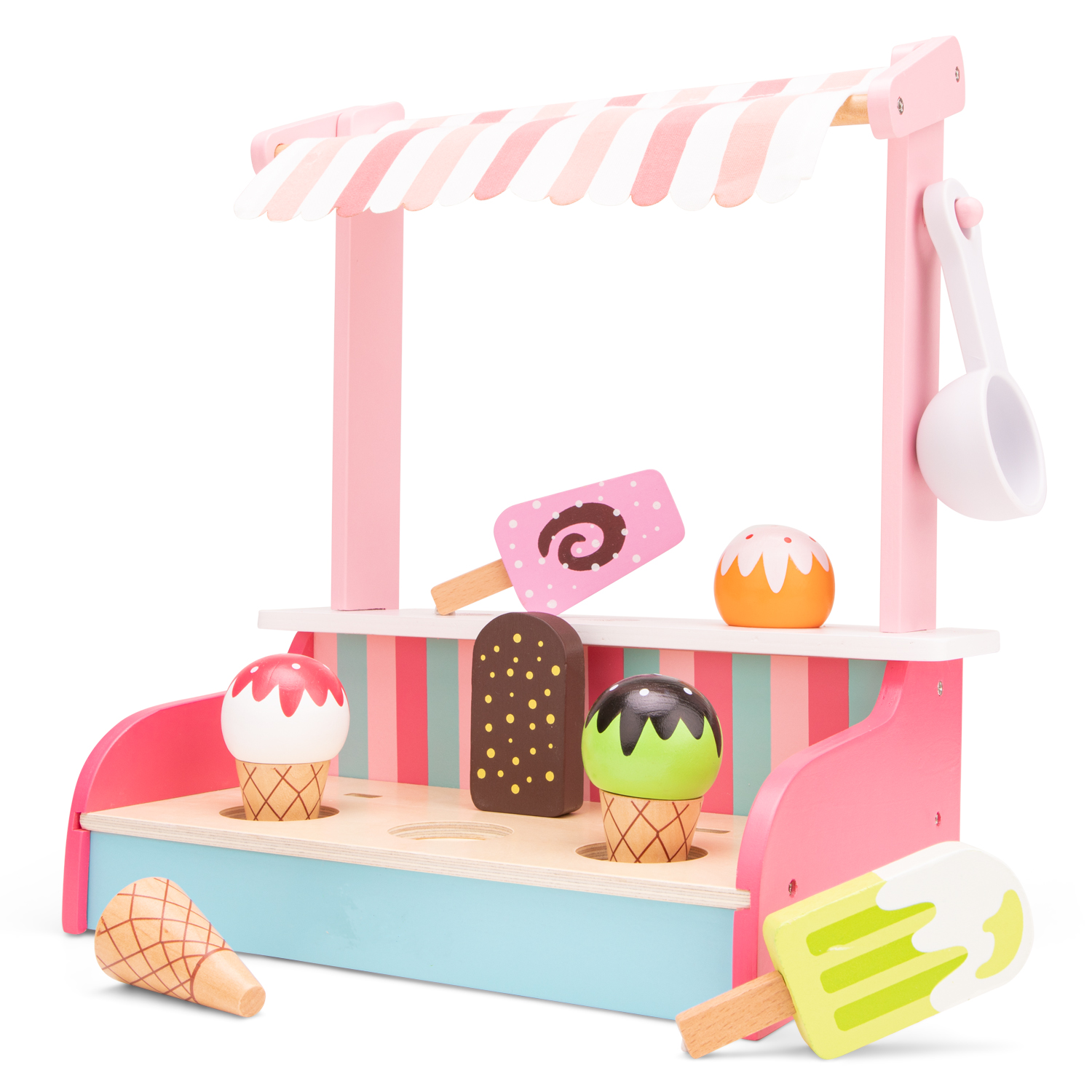 Игровой набор New Classic Toys продукты, прилавок - фото 4