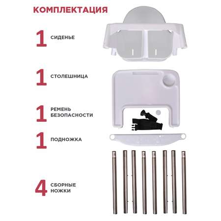 Стульчик для кормления BabyCare Kean классический