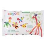 Влажные салфетки BabyGo антибактериальные 15 шт.