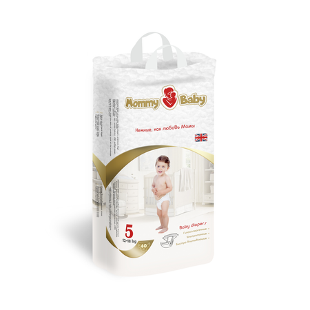 Подгузники Mommy Baby 5 40 шт.