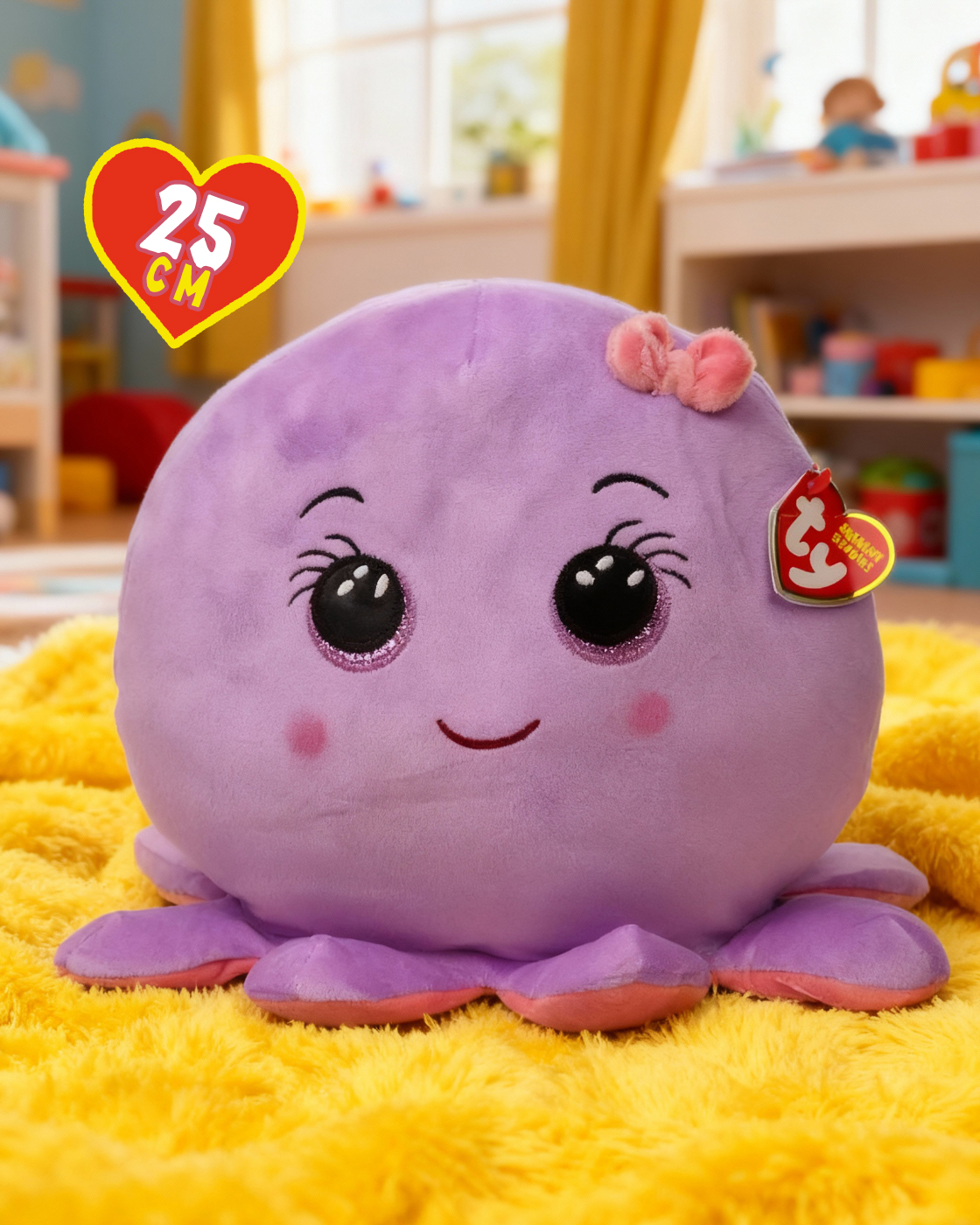 Мягкая игрушка TY Осьминог - фото 1