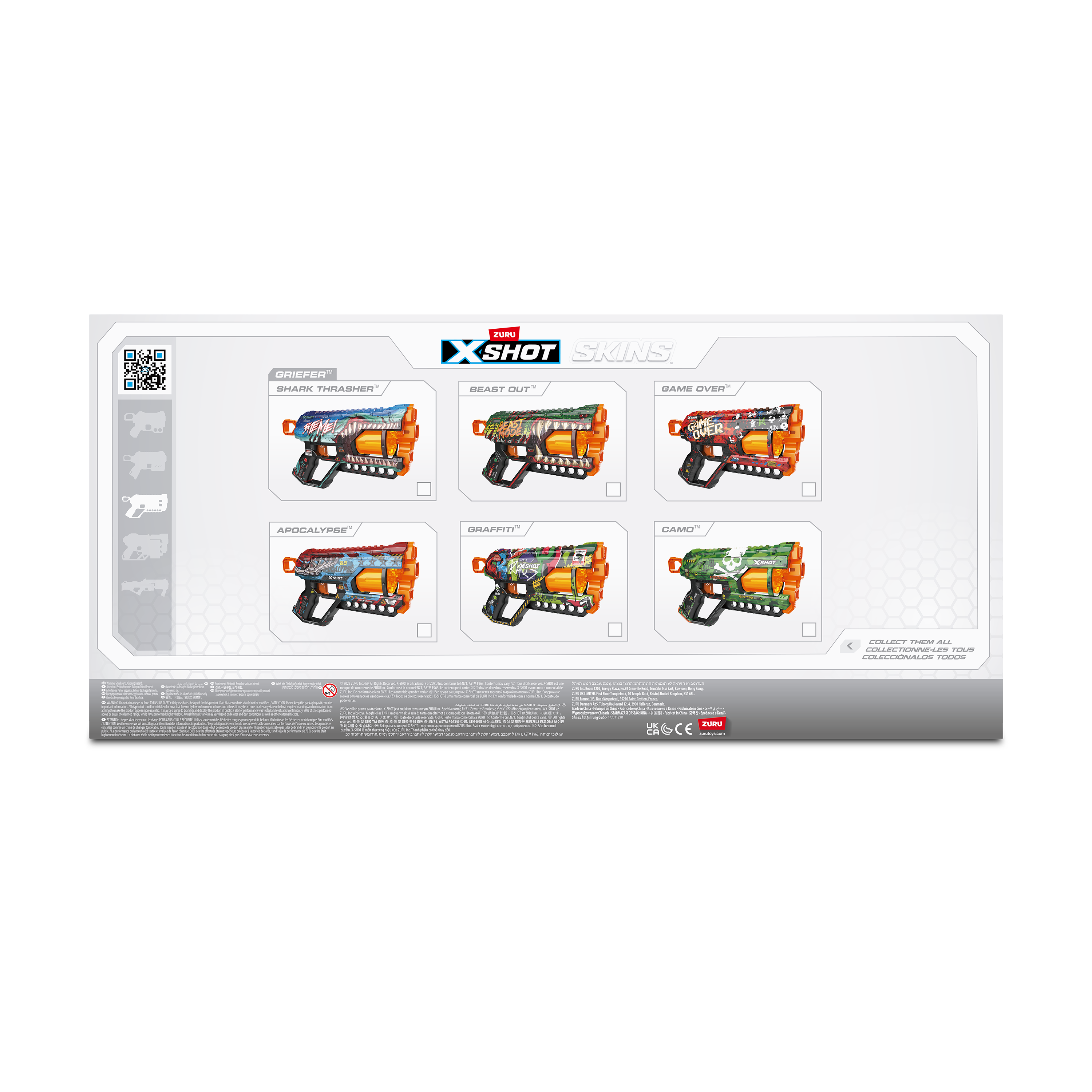 Бластер Zuru XSHOT  Skins Гриффер - фото 11