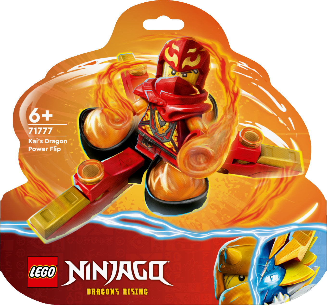Конструктор LEGO NINJAGO Сила дракона Кая: Торнадо - фото 1