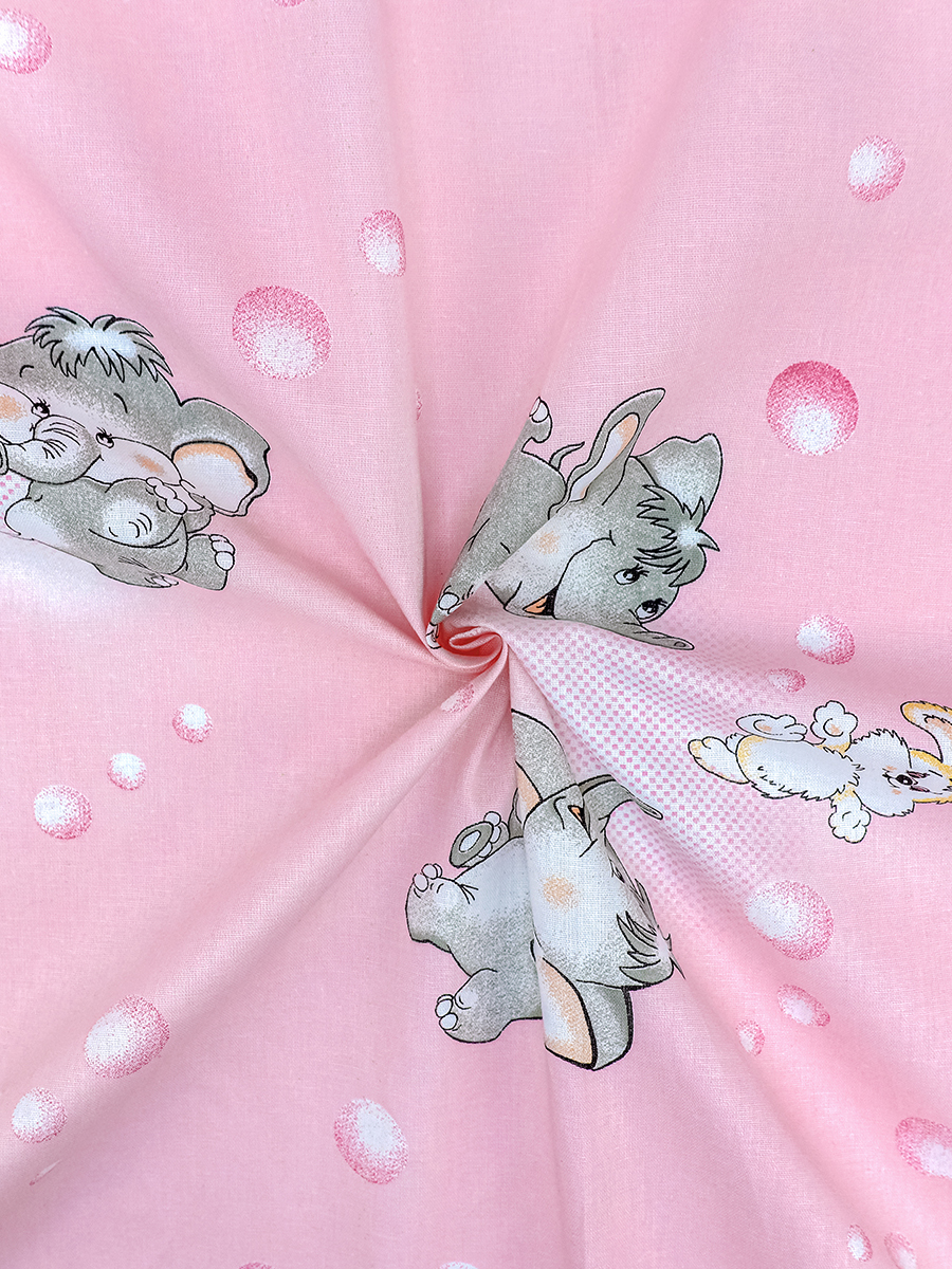 Комплект постельного белья Маленькая соня Мамонтенок детский 3 предм. - фото 5