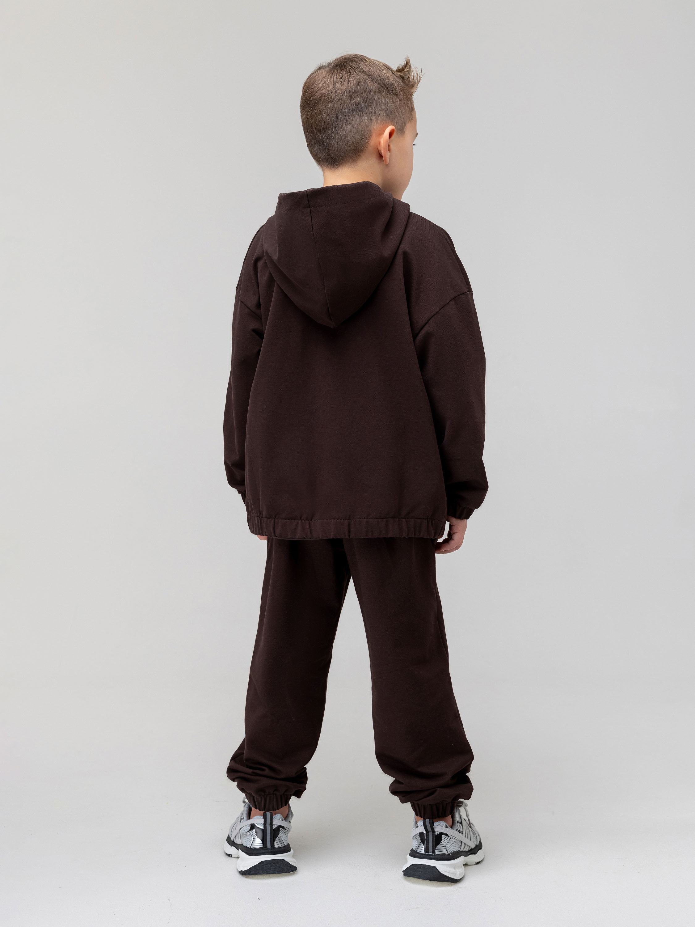 Костюм спортивный Bodo 11-671MU_кофейный - фото 4