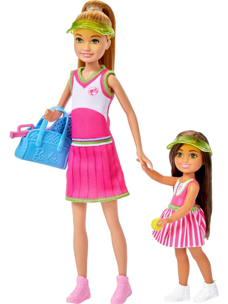 Кукла модельная Barbie Stacie & Chelsea Теннис 122575 - фото 4