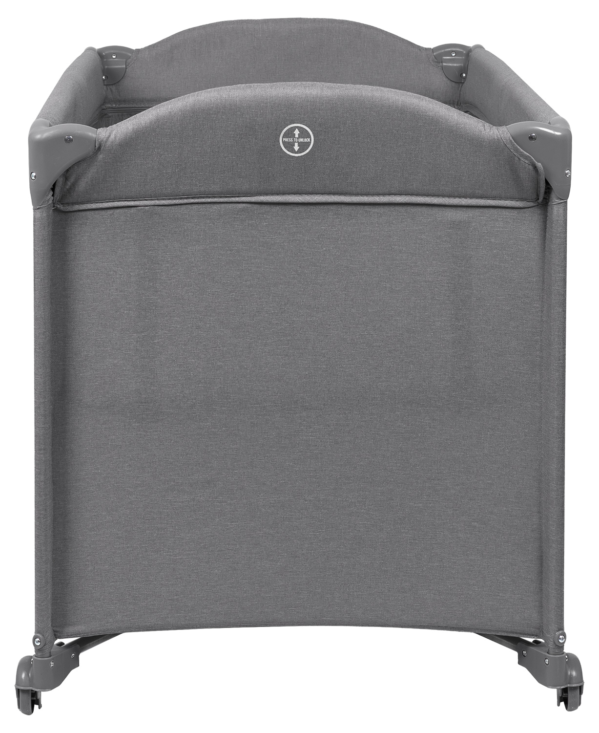 Манеж кровать Farfello Dolly серый DL-1 - фото 8