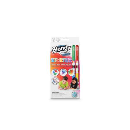 Фломастеры Blendy pens 4 цв.