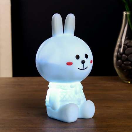 Ночник-светильник MINI-TOYS «Зайчик» 11*LED RGB