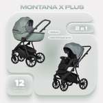 Коляска 2в1 Riko Basic Montana X Plus зеленый