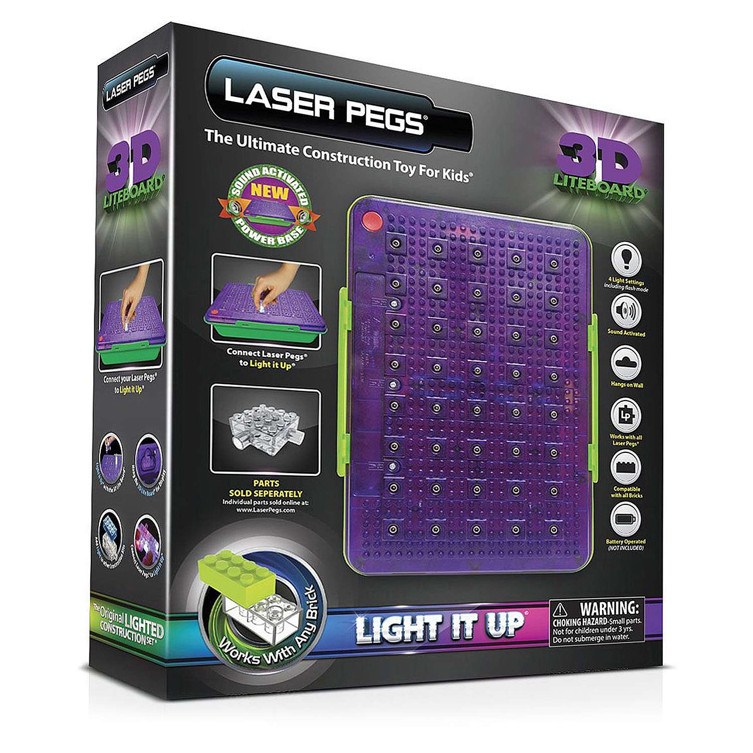 Конструктор Laser Pegs блочный - фото 1