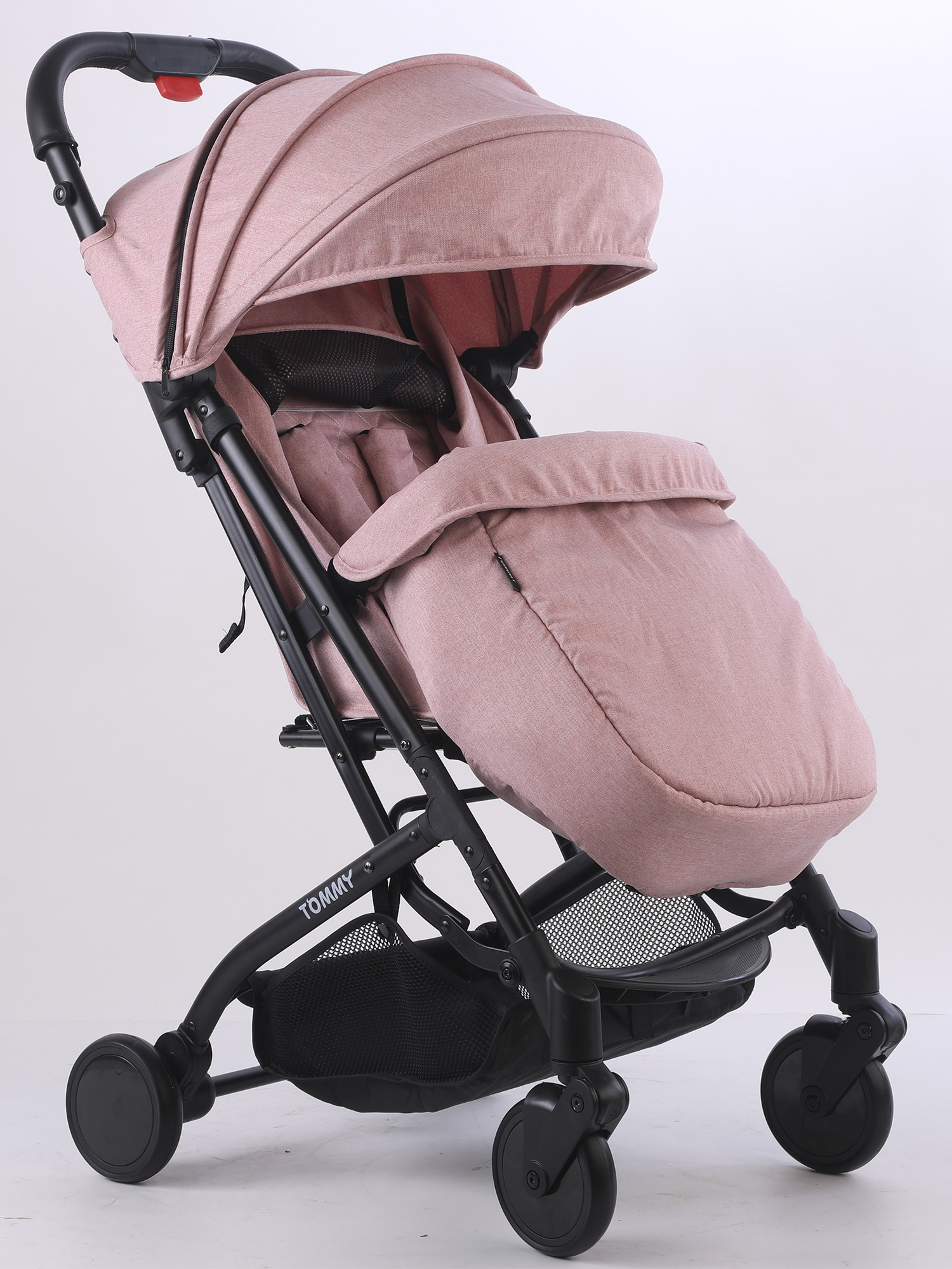 Коляска прогулочная TOMMY Trip розовый - фото 2