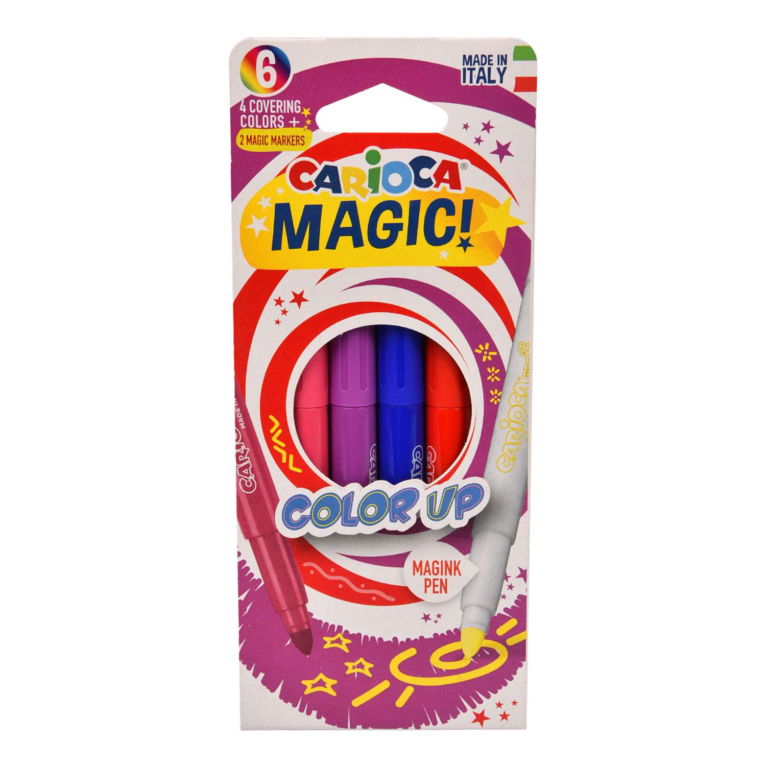 Фломастеры CARIOCA 6 цв. - фото 1