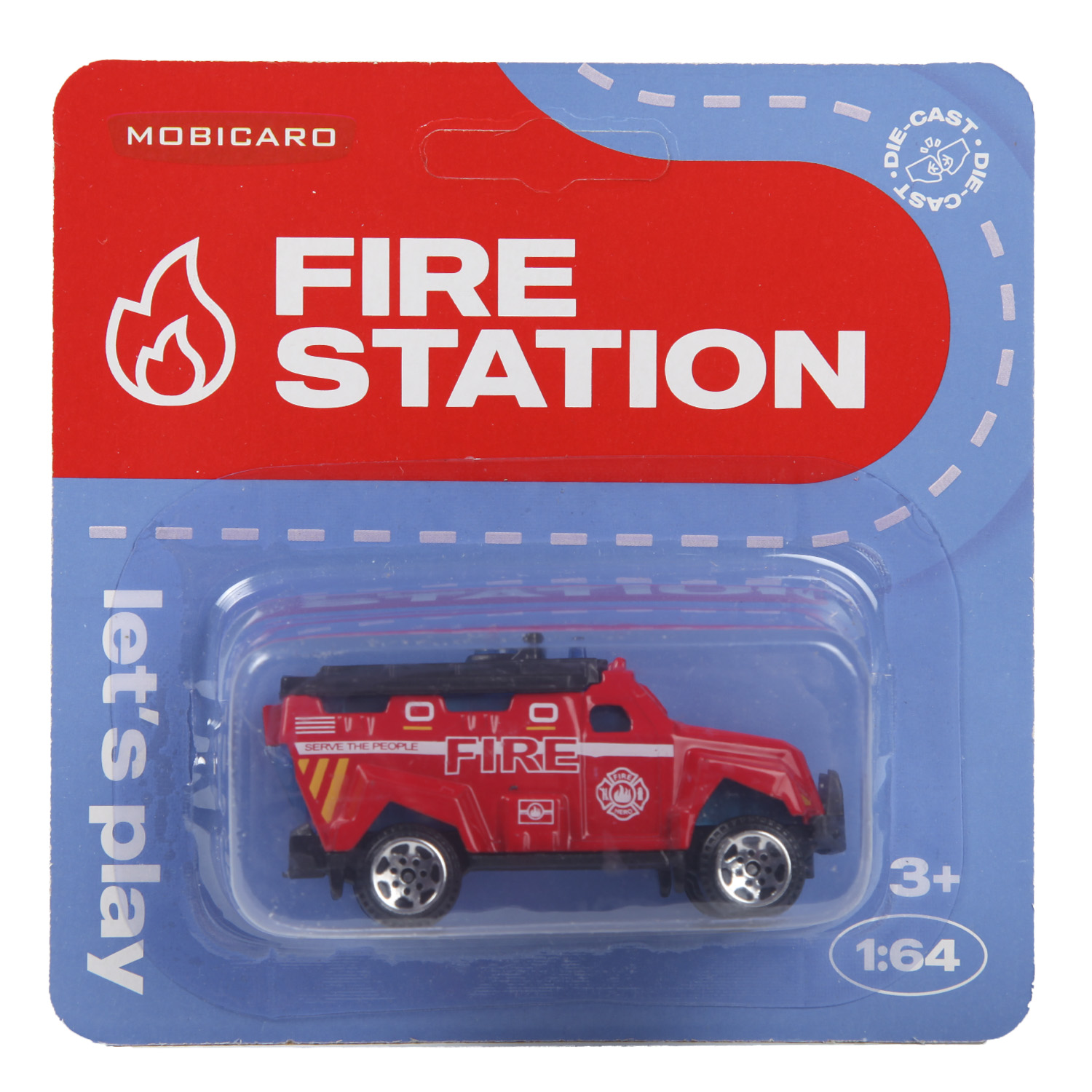 Пожарная машина Mobicaro 1:64 в ассортименте OTB0583967 - фото 8