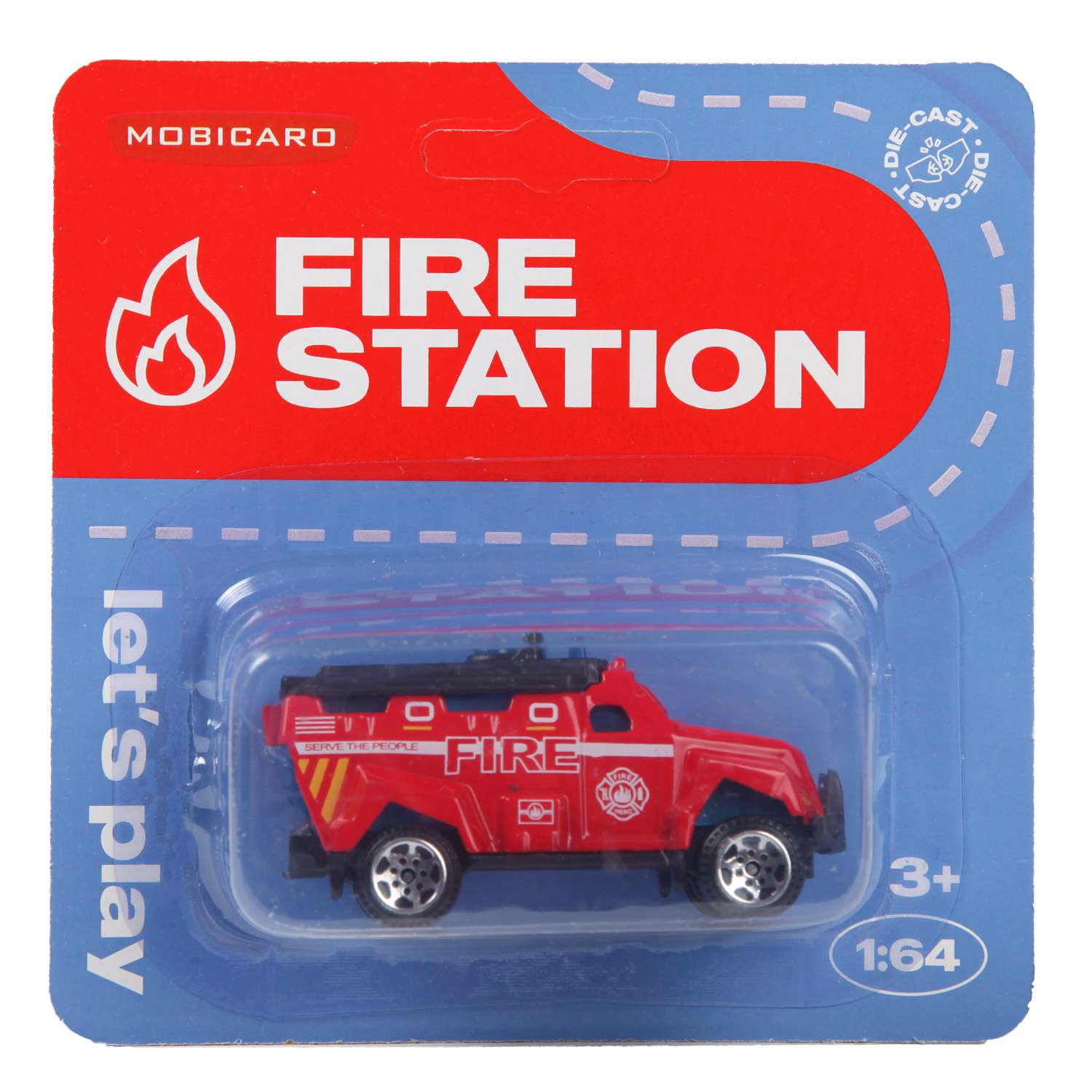 Пожарная машина Mobicaro 1:64 в ассортименте OTB0583967 - фото 8