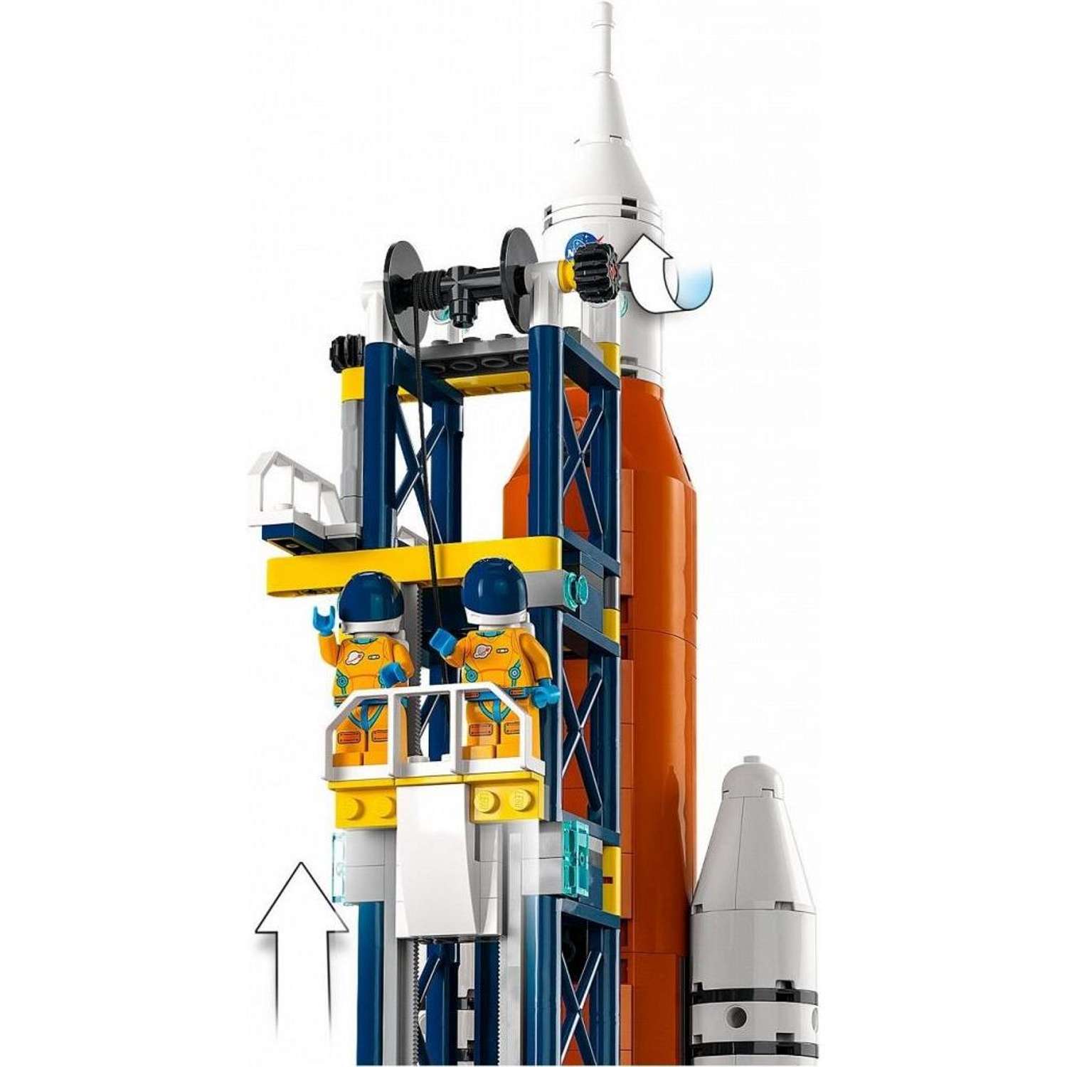 Конструктор LEGO City Space Космодром блочный - фото 9