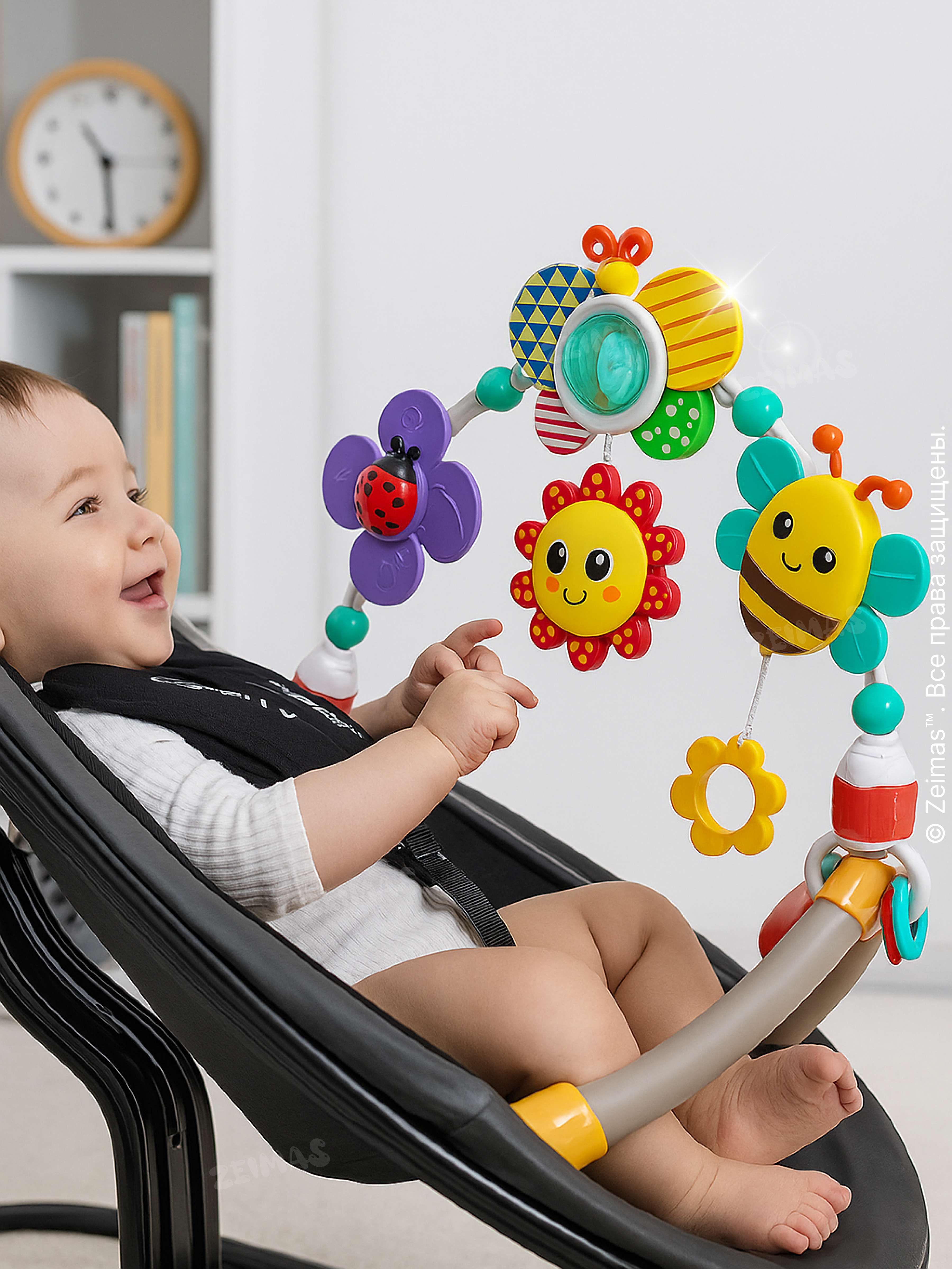 Игрушка Zeimas подвеска Дуга игровая 0+ для малышей - фото 15