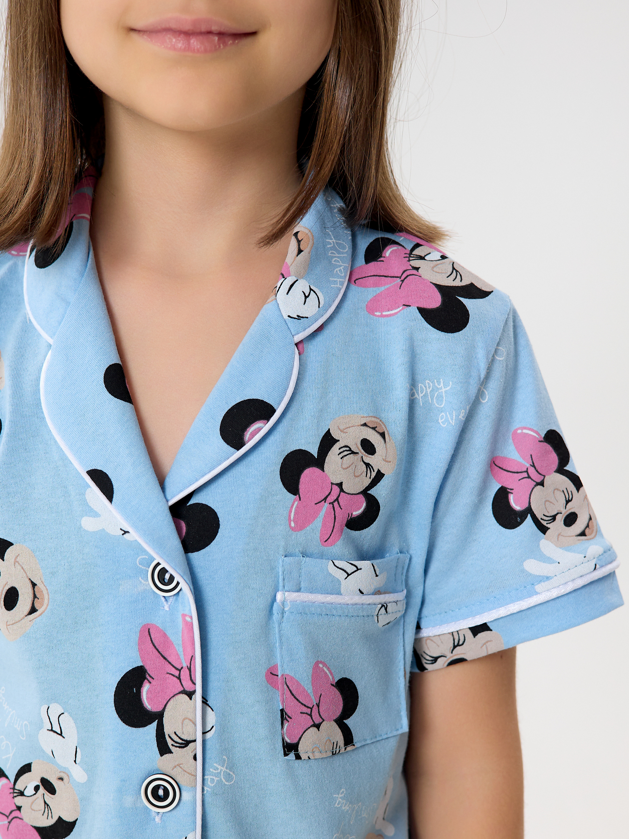 Пижама YAXX 004--Пижама микки/голубой - фото 9