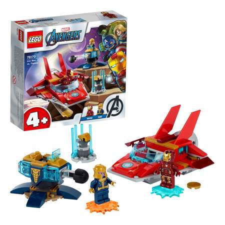Конструктор LEGO Marvel Super Heroes Iron Man vs. Thanos блочный